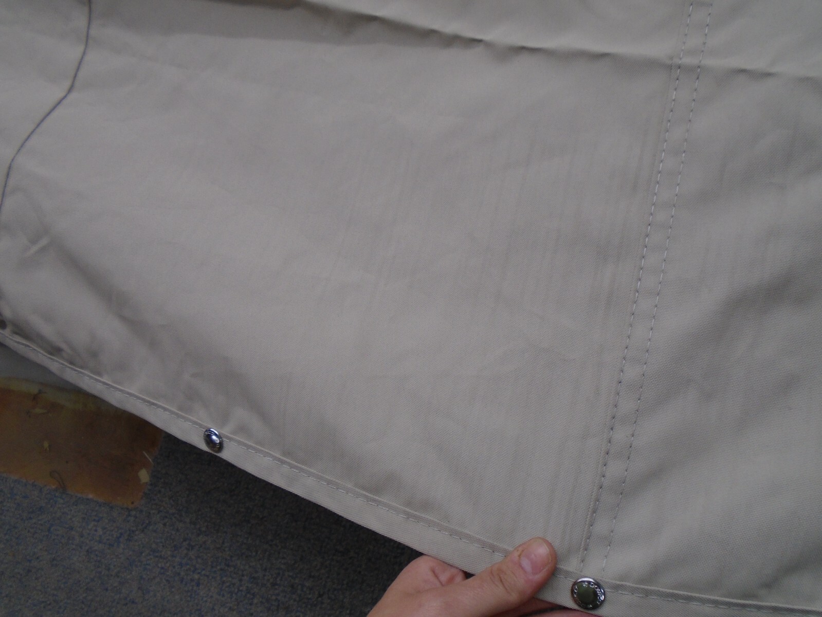 SUN TRACKER PARTY BARGE 24 SIGNATURE PONTOON COVER 35449-15 LIGHT SAND 2015 BOAT