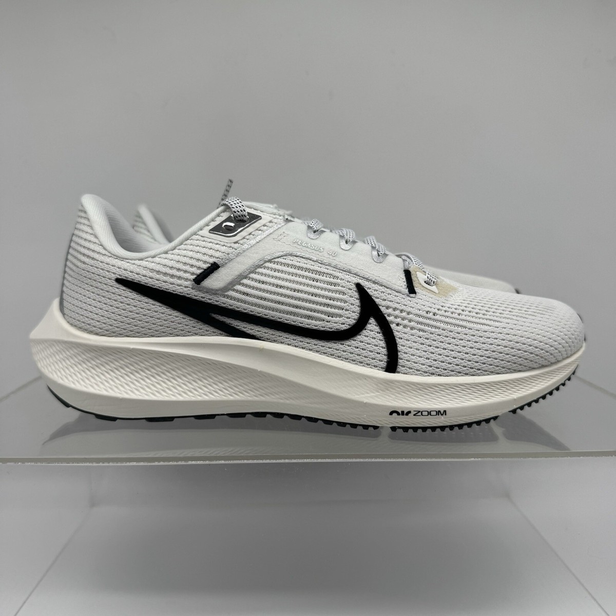 Brand New Women's Nike Air Zoom Pegasus 40 Sail Black Running