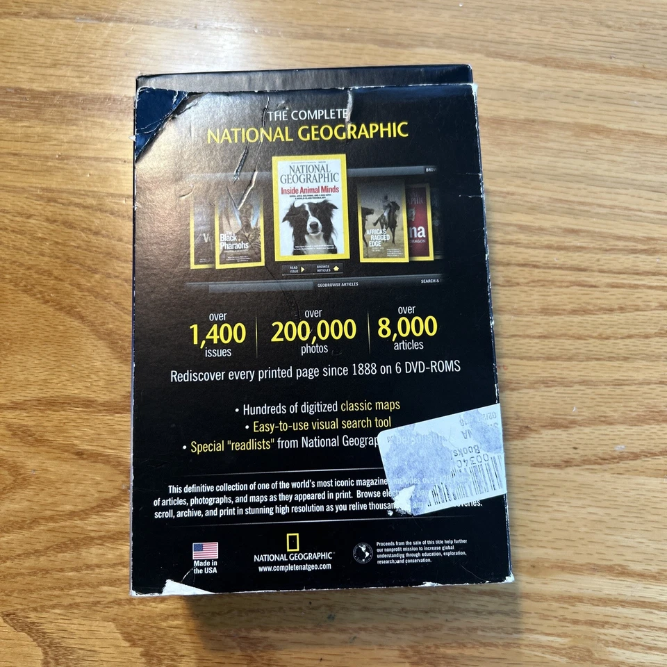 The Complete National Geographic 2 for PC, Mac Every Iss. Since 1888 MINT DISCS - Image 2 of 4