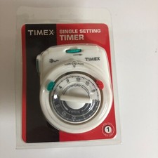 TIMEX Single Setting Timer 15 Amps For Lamps,...