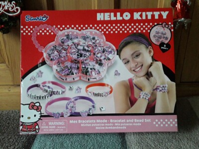 Hello Kitty Mädchen Armband und Perlen Bastelset mit Etui 5+ Jahre NEU