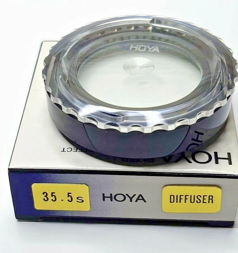Hoya 35.5mm Diffuser Glass Lens Filter 35.5 mm 35.5 Diffused Soft Softer Look - Image 3 of 4