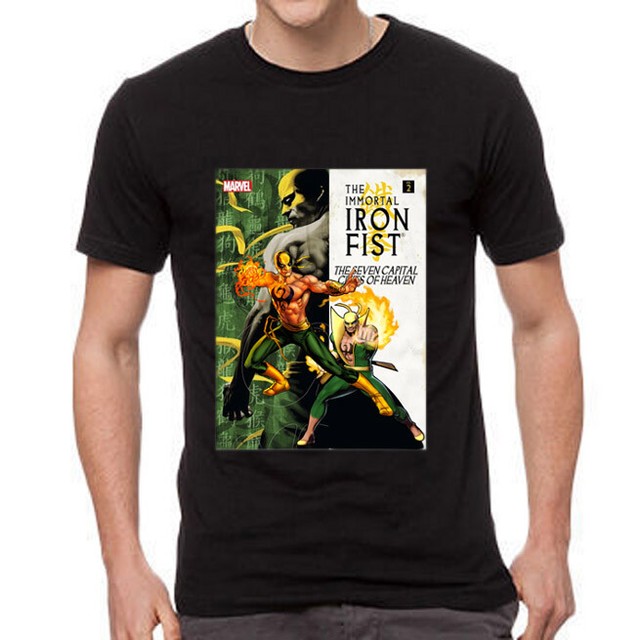 Immortal Iron Fist Tshirt Black New Men's TShirt eBay