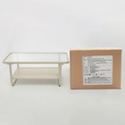 Coffee Table for Living Room, 2 Tiers Rectangle Coffee Table 39.3*19.68*16.53in — photo 7
