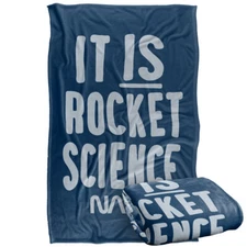 NASA The Rocket Science Silky Touch Super Soft Throw Blanket