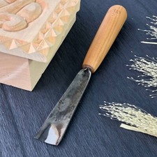 Carving Gouge STRYI tool 0,8", straight carving tool, wood carving tools, tool