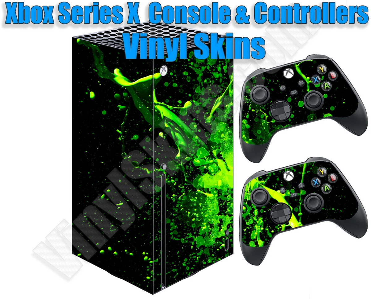 Choose Any 1 Skin Design for Xbox Series X Console + 2 Controllers - Free  Ship!