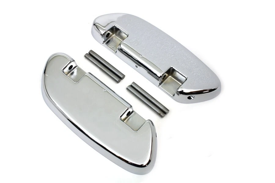 Juego de pasajeros Harley Floorboard FLT cromado Road Glide 1993 Up V-Twin 27-1984 Y2 Foto 2 de 4