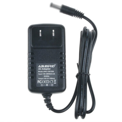 AC/DC Power Adapter For Ktec KSLFB1500020W1US Battery Charger 15V 1.5A