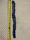 Freeform Natural Lapis Lazuli Beads Strand Afghanistan 16” Lot Of 2 — photo 6