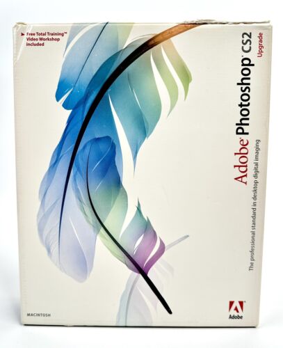 Adobe PhotoShop CS2 for Macintosh w/ Training Video CD and Guide - Upgrade - Picture 2 of 15
