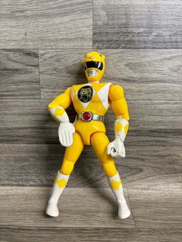 Power Rangers Karate Chop 8" Vintage Yellow