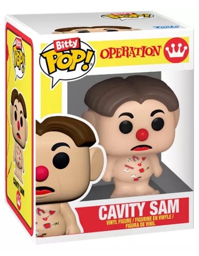 Retro Toys Funko Bitty Pop! Operation - Cavity Sam (Mystery Chase 1/3)