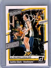 2024 Panini Caitlin Clark Highlights All-Time Women's Scoring Mark #H10