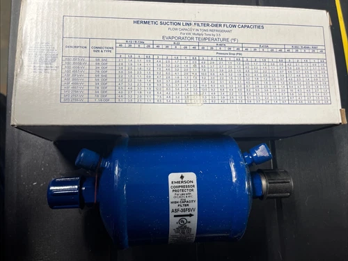 Carrier Chiller 19xr RCD 23XR05015401 EMERSON ASF-35F5VV refrigerant strainer
