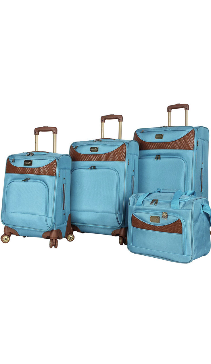 4-pc  Set Softside Suitcases