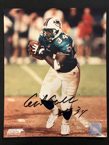 CECIL COLLINS (Side) Miami Dolphins Signed 8x10 Photo Picture Autograph Auto