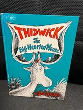 Thidwick The Big-Hearted Moose by Dr Seuss 1976 Random House Hardcover
