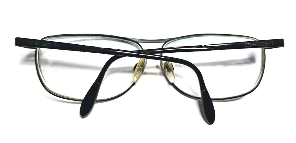 Gafas de sol vintage Serengeti 6407 negras piloto de metal marcos de gafas Japón Foto 4 de 4