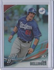 Cody Bellinger 2016 Bowman Platinum Prospect NEW YORK YANKEES Rookie Card 62. rookie card picture