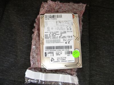 IBM DCYA-214000  14.13GB 4900RPM IDE Ultra ATA/33 (ATA-4) 420KB 2.5'' 25L2736 HDD