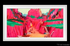 Samsung VG-SCFF75WTBZA 75" The Frame Customizable Bezel - Modern White 2025 