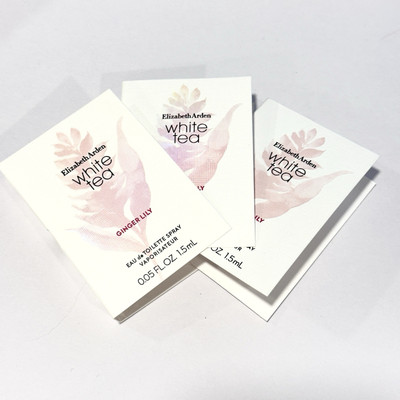 3 x Elizabeth Arden White Tea Ginger Lily Eau De Toilette Spray Sample 1.5ml