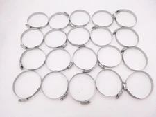 20 Pack Ideal Tridon Pow'r Gear 60450 Stainless Steel 3-3/4"- 4-5/8" Clamps