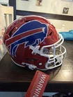 BUFFALO BILLS RYAN FITZPATRICK SIGNED RED THROWBACK SPEEDFLEX - BAS
