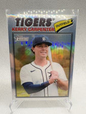2026 Topps Heritage Kerry Carpenter Chrome Refractor #343 Detroit Tigers