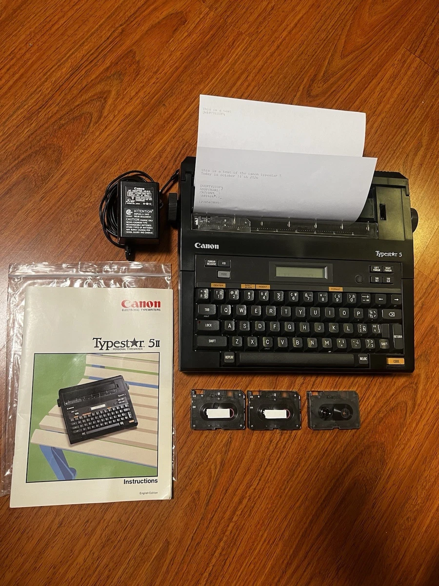 Canon Electric Typewriter for sale | eBay