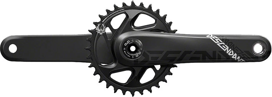 Truvativ DESCENDANT クランク 170mm 30t dub TRUVATIV Descendant Carbon 170mm DUB Crankset - 00.6118.531.003