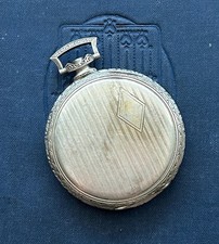 Vintage Builtright Metro Watch Co. Art Deco Pocket Watch Case