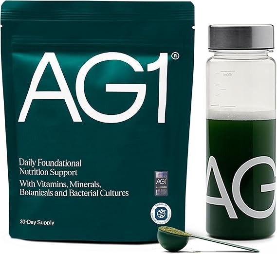 AG1GreensPowderSupplement|DailyNutrientBoost:Vitamins,Minerals,Gut-Fri
