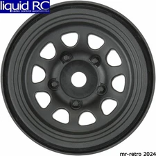 Pro-Line 279703 Keystone 1.55 Black Wheels Rock Crawlers F/R