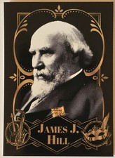 JAMES J. HILL B-58 2025 PIECES OF THE PAST The Roaring 20's Card #B-58