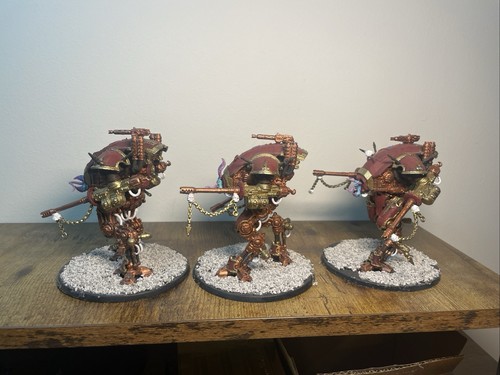 Games Workshop Warhammer 40,000 Chaos Knights: Wardogs - 3 Miniatures - Picture 4 of 10