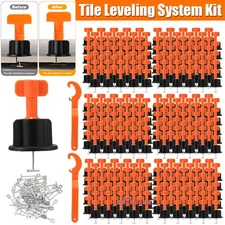 50-500PCS Reusable Tile Leveling System Kit 1/16" Floor Wall Tile Spacer Tool