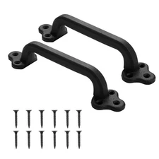 VEVOR Barn Door Handle 2Pcs 9 in Rustic Fence Gate Handle Rust-Resistant Coating