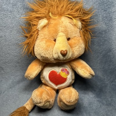 Kenner Vintage 1984 Brave Heart Lion Care Bear Cousins Plush Collectible