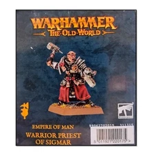 Warrior Priest of Sigmar Empire Of Man Warhammer Old World