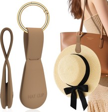 Magnetic hat clip, suitable for attaching to bags when traveling