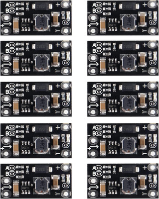 10pcs 3.7V to 5V 8V 9V 12V Mini DC-DC Boost Module Step Up Board with LED Indica