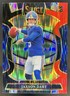 2025 Panini Select Jaxson Dart Concourse RC Black and Red Prizm Shock #93 Giants