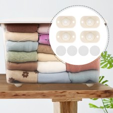 8 Pcs Self Adhesive Mini Caster Wheels Swivel Casters for Appliances Paste