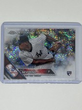 2015 Topps Chrome Luis Severino Speckle Refractor Rookie RC #HMT44 Yankees