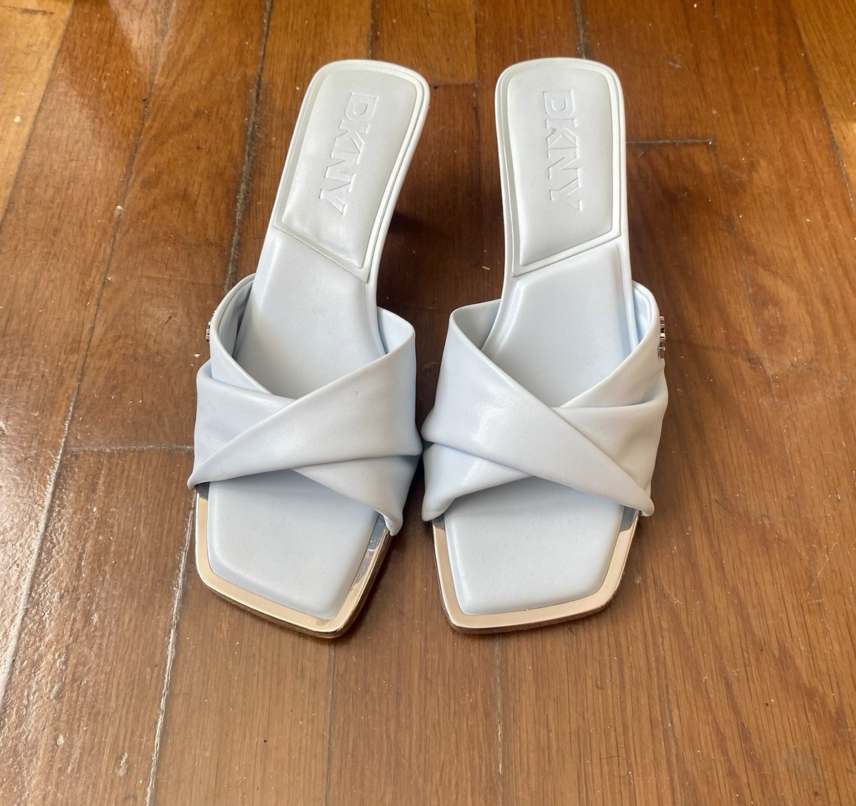 DKNY Jolaine Twist Slide Sandals View 2