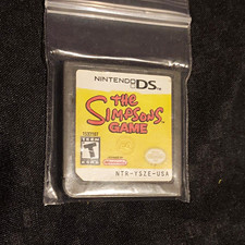 Nintendo The Simpsons Game DS Cartridge, T Rated, NTSC-U/C (US/CA)