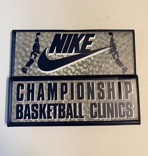 VTG 80s 90s Nike Basketball Championship Clinics Folder, Paper Included Coach