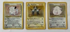 Pokemon Base Set 2 Holo Lot Clefairy Chansey Magneton Vintage WOTC 3 Cards